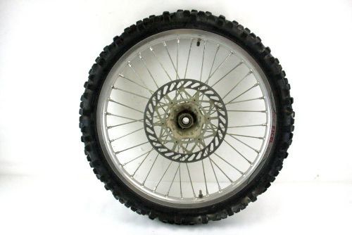 Front wheel with rotor 2002 suzuki rm125 rm 125 assembly 90/100-21 rm250 01-06