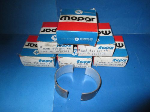 Mopar connecting rod bearing(6 sets)1960-1976 all slant&#034;6&#034;engs.n.o.s.3879701