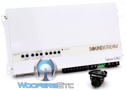 Soundstream mr5.2000d 5-ch component speakers subwoofer marine boat amplifier