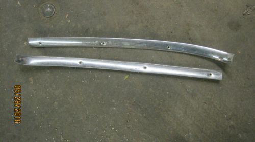 1955 1956 1957 chevy convertible windshield upper moldings 55 56 57 orginal