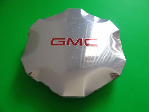 1) c5313 gmc envoy oem polished center wheel hubcap 9596678 07-09