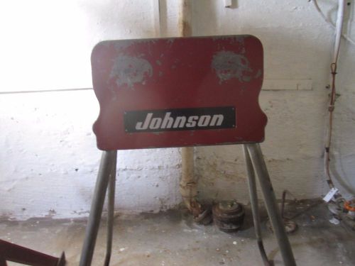 Vintaged johnson outboard motor stand
