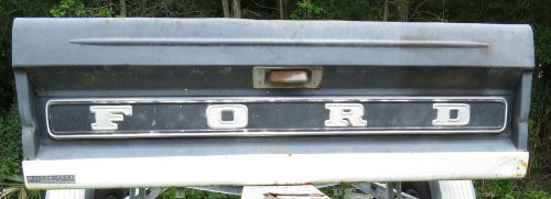 Ford truck f100 f250 ranger xlt custom tail gate tailgate