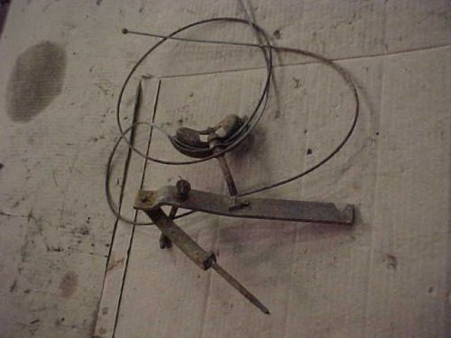 Chevrolet,1960 emergency brake intermediate cables and fulcrum,1959,1958,1961