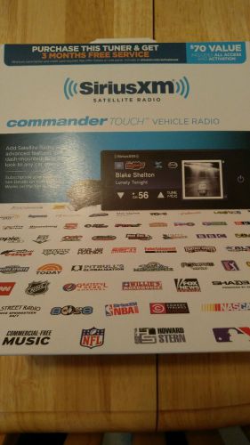 Siriusxm commander touch radio *new*