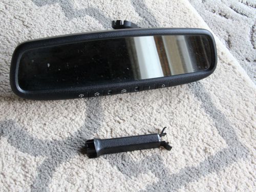 2009 infiniti g37 x awd rearview mirror with homelink oem black rear view