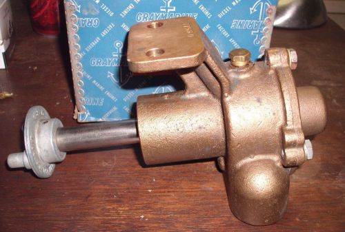 Vintage nos gray marine 77560 water pump 4 and 6 cyl