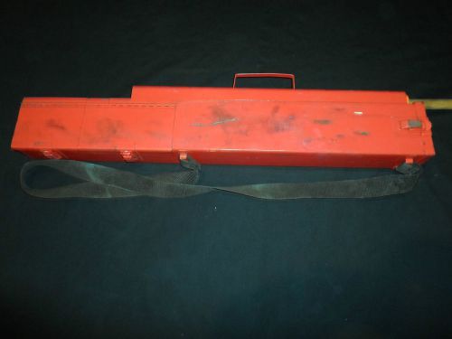 Vintage emergency kit &amp; distress flag metal case