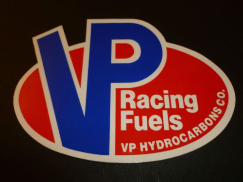 V p racing fuels old decal big beautiful sticker vinyl original vintage