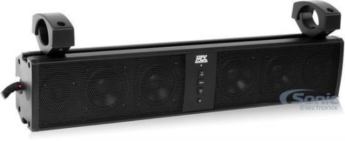 Mtx mud6sp rugged weather-resistant atv/utv amplified 6 speaker sound bar system
