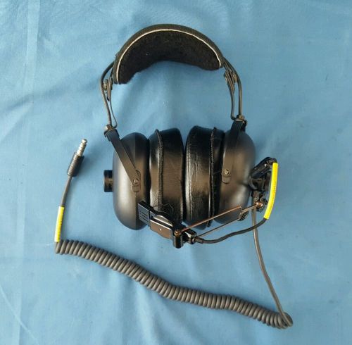 Aviation headset &amp; mic headset with oregon aero soft top