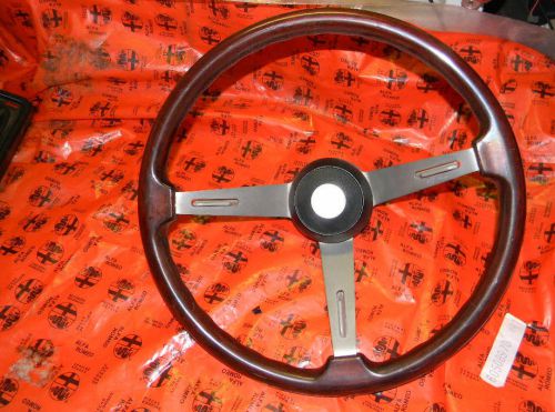 Alfa romeo spider wood steering wheel