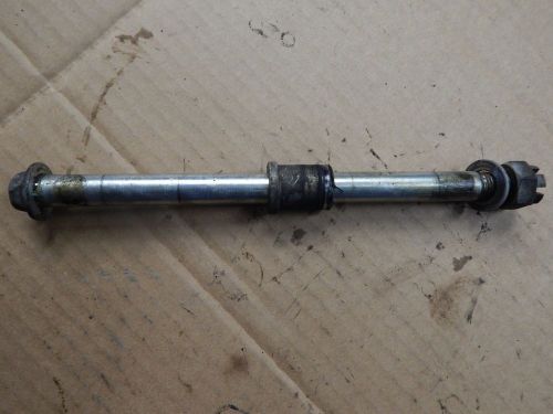 Front axle with spacer for 1982 kawasaki k z 305 b