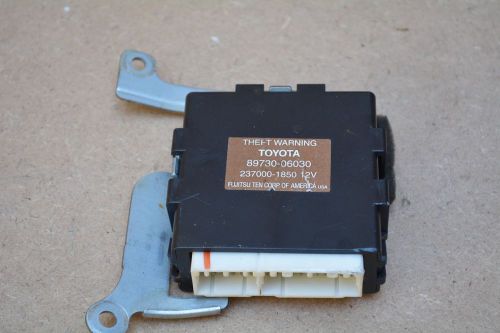 1997-2001 toyota camry anti-theft warning control module unit 89730-06030 oem