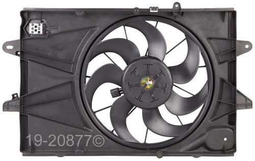Brand new radiator or condenser cooling fan assembly fits equinox and terrain