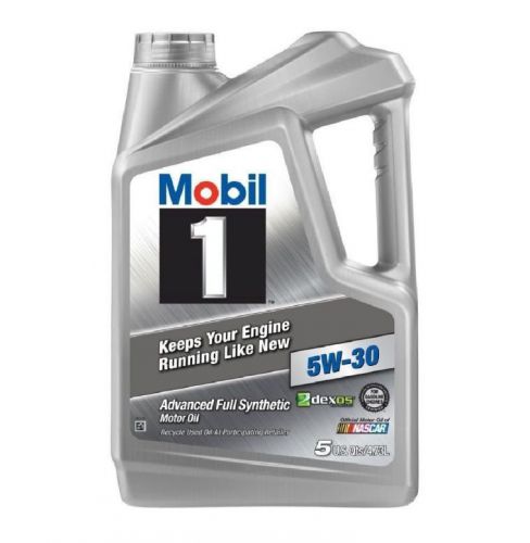 Motor oil 5w30 synthetic 5 quart mobil 1 for cars trucks and suvs