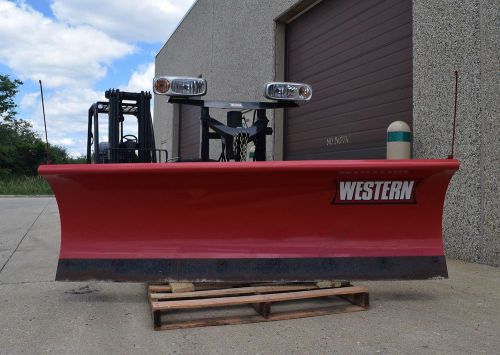 Western pro plow 8&#039; series 2 snow plow — a contractor grade straight-blade plow