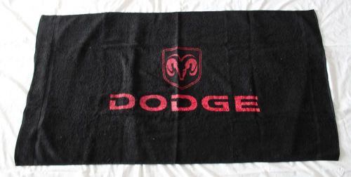 New dodge beach bath towel flag bag durango nigro viper dakota journey