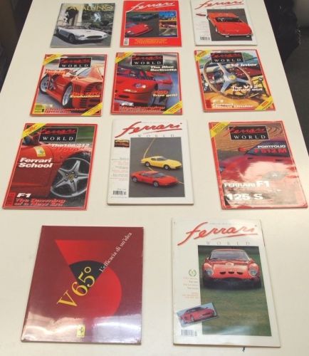 Ferrari magazines (set of 11, 1990s-2000s)