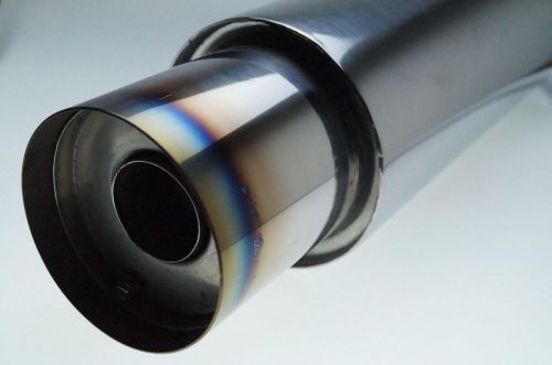 Stainless steel rear silencers