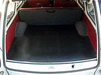 Vw type 3 squareback variant rear cargo area rubber mat