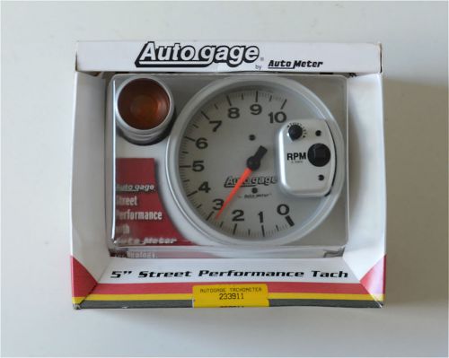 Autometer # 233911 5&#034; auto gage monster tach w/ shift light 0-10k rpm