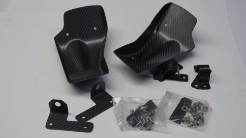 Autotecknic dry carbon fiber brake cooling duct - fits 09-16 nissan gt-r (r35)