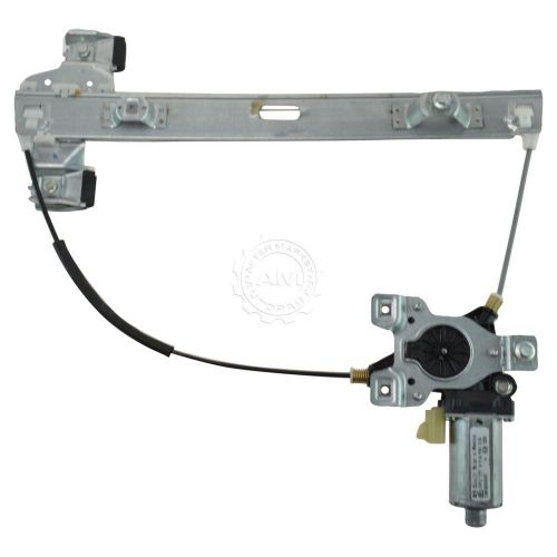 Ac delco rear power window regulator with motor driver side lh lr for h2 truck