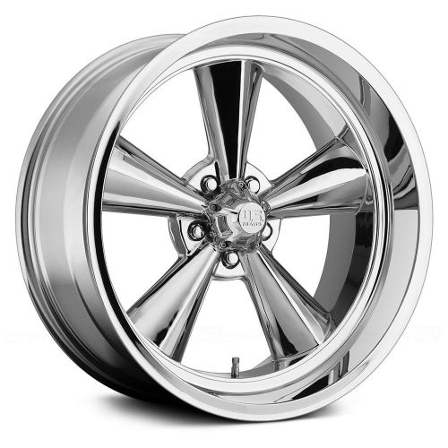 20x8 u.s. mags wheels +1 | 5x120.65 | 72.6 standard 1pc rims chrome (set of 4)