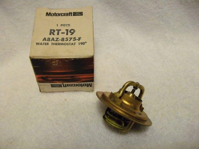 1948 48 ford nos thermostat    rt-19     a8az-8575-f    190f 