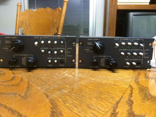 Avtech audio selector panel pn 5635-1-1