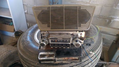 1969 buick oem original 8 track player and radio