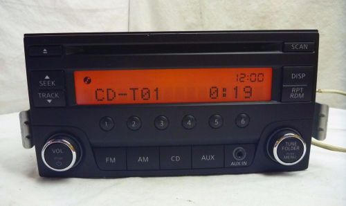 2013 13 nissan quest radio cd with aux port 28185-3ws0a jj2921