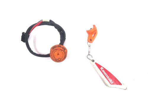Kawasaki oem pwc main switch assembly with key (orange) 1995-1996 zxi 750 900
