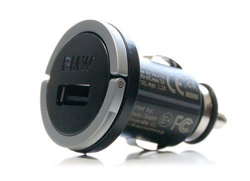 Genuine bmw usb oem charger adapter for cigarette lighter (65412166411)