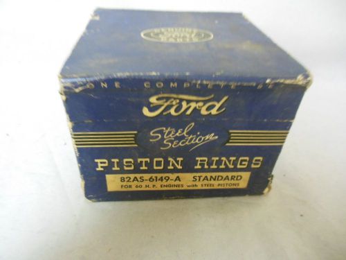 1937 - 1940 ford 60 hp standard piston rings nos ford #82as-6149a