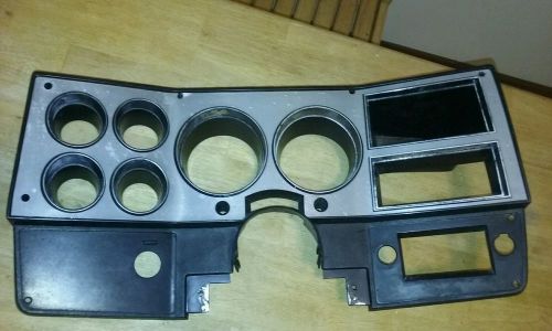 Chevy silverado/truck radio dash gauge bezel 1973-1987