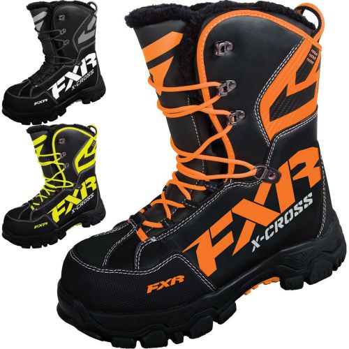 Fxr racing x cross mens snowboard skiing sled snowmobile boots