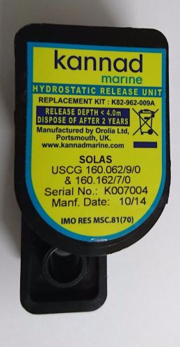 Kannad hydrostatic release unit k82-962-009a solas