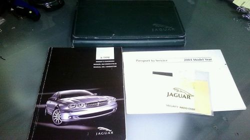 Jaguar x-type owners manual 2004