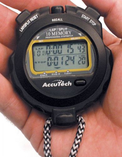 Longacre 100 lap memory digital stopwatch p/n 22162