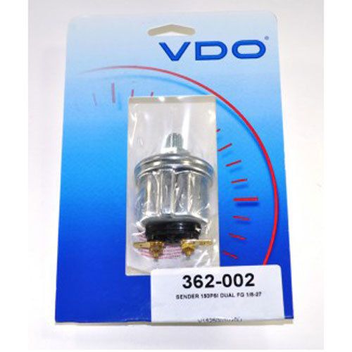 Vdo 362-002 150 psi pressure sender thread: 1/8&#034;-27 npt