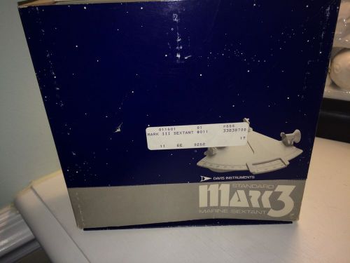 Davis instruments mark 3 standard marine sextant in original box # 011