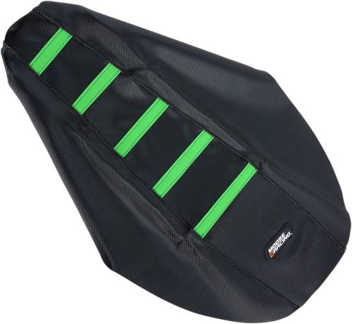 Moose racing seat cover ribbed kaw grn