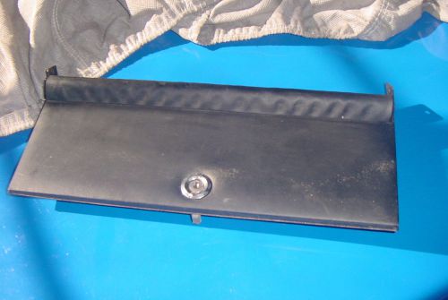 Good used original glove box door w/ hinge plate etc. mg midget 72-79