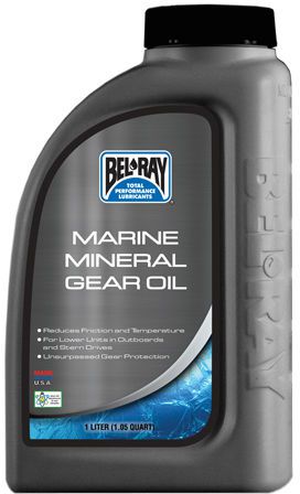 Bel-ray 99735-bt1 marine gear oil 1 liter replaces merc lube high performance