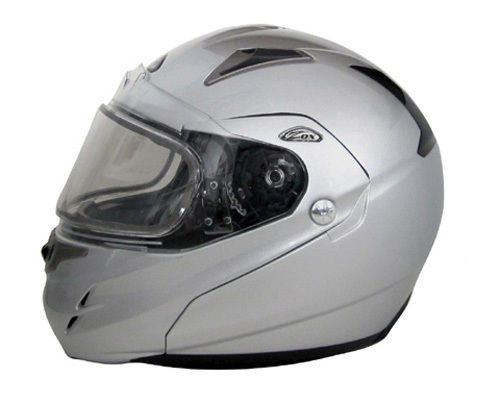 Zox nevado sn2 glossy silver helmet 2x-large