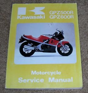1985-1987 kawasaki gpz500r gpz600r motorcycle service manual 99924-1055-02