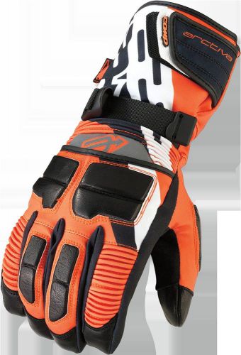 Arctiva s6 comp rr long gloves sm orange