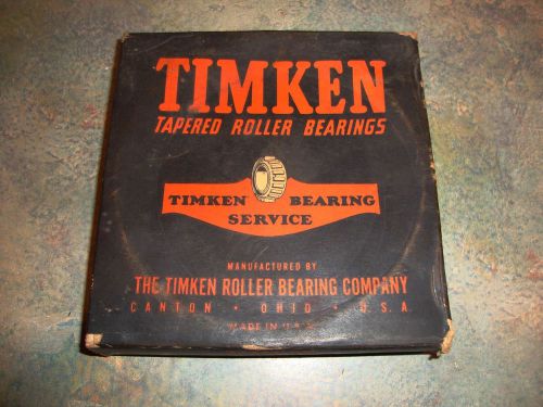 Timken tapered roller bearing 572 cup, new old stock. old style